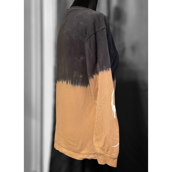 Hot Wheels Black & Brown Dip Dye Long Sleeve Flame Car Graphic - Picture 7 of 14